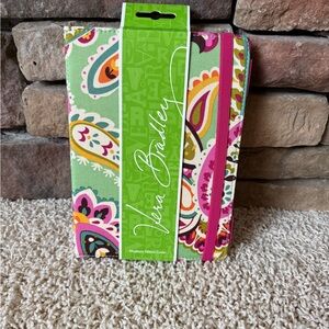 Vera Bradley Green & Pink Paisley Medium Tablet Cover Tutti Frutti